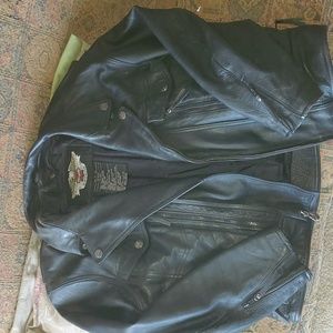 Harley Davidson Motorcycle Vintage Leather Jacket